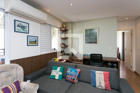 Sala de apartamento à venda com 2 quartos, 84m² em Jardim Monte Kemel, São Paulo