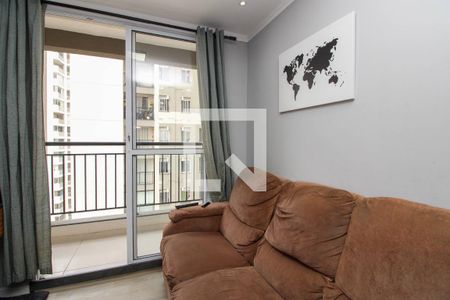 Sala  de apartamento para alugar com 2 quartos, 44m² em Jardim Monte Alegre, Taboão da Serra