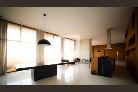 Área comum - Salão Gourmet de kitnet/studio para alugar com 1 quarto, 36m² em Campo Belo, São Paulo