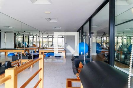 Área comum - Academia de kitnet/studio para alugar com 1 quarto, 36m² em Campo Belo, São Paulo