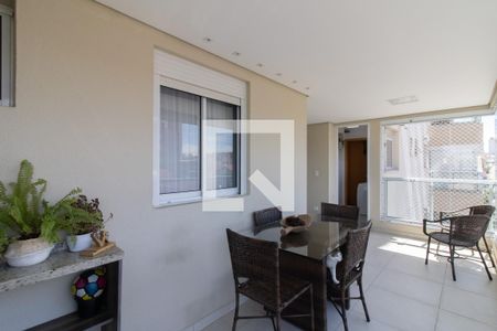 Varanda Gourmet de apartamento à venda com 3 quartos, 118m² em Vila Galvão, Guarulhos