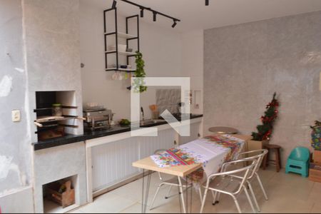 Área Gourmet  de casa de condomínio à venda com 4 quartos, 200m² em Taquara, Rio de Janeiro