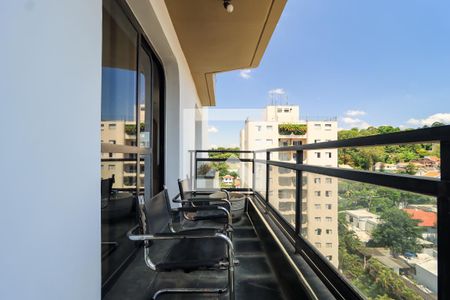 Varanda da Sala de apartamento para alugar com 4 quartos, 350m² em Real Parque, São Paulo