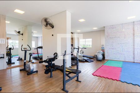 Academia de apartamento para alugar com 2 quartos, 65m² em Vila Curuçá, Santo André