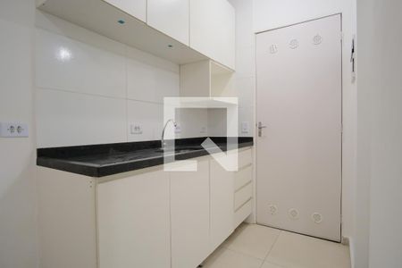 Cozinha de apartamento para alugar com 1 quarto, 22m² em Cidade Mãe do Céu, São Paulo