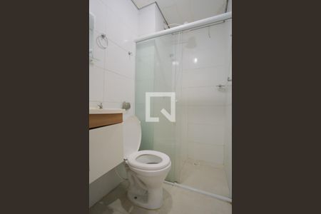 Banheiro de apartamento para alugar com 1 quarto, 22m² em Cidade Mãe do Céu, São Paulo