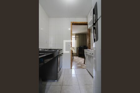 Cozinha de apartamento à venda com 2 quartos, 45m² em Manacás, Belo Horizonte