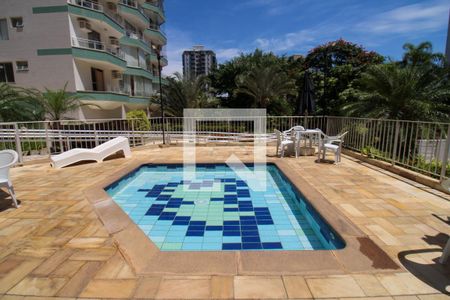 Área comum - Piscina de apartamento para alugar com 3 quartos, 85m² em Barra da Tijuca, Rio de Janeiro