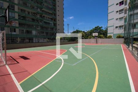 Área comum - Quadra Poliesportiva  de apartamento para alugar com 3 quartos, 85m² em Barra da Tijuca, Rio de Janeiro