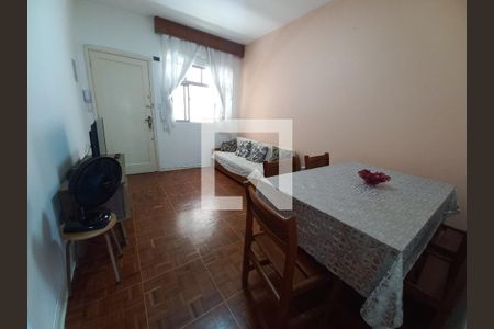 Sala de apartamento para alugar com 2 quartos, 54m² em Itararé, São Vicente