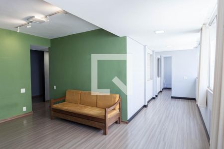Sala de apartamento para alugar com 3 quartos, 110m² em Sion, Belo Horizonte