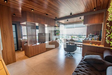 Sala/cozinha de apartamento para alugar com 1 quarto, 49m² em Ipiranga, São Paulo