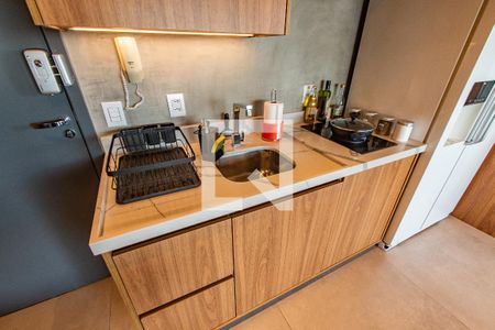 Sala/cozinha de apartamento para alugar com 1 quarto, 49m² em Ipiranga, São Paulo