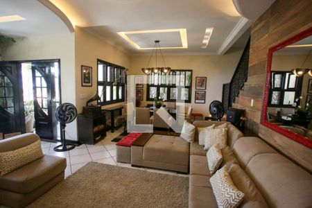 Sala de casa de condomínio à venda com 4 quartos, 396m² em Anil, Rio de Janeiro