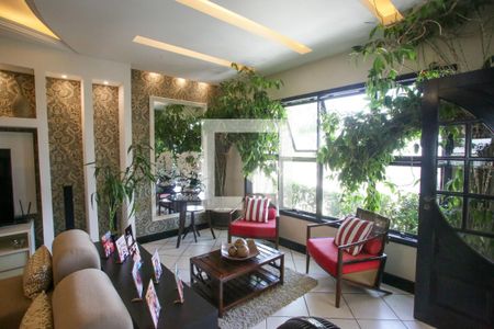 Sala de casa de condomínio à venda com 4 quartos, 396m² em Anil, Rio de Janeiro