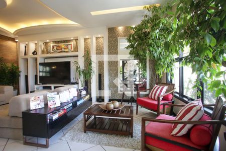 Sala de casa de condomínio à venda com 4 quartos, 396m² em Anil, Rio de Janeiro