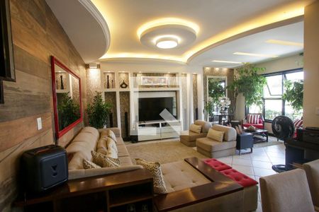 Sala de casa de condomínio à venda com 4 quartos, 396m² em Anil, Rio de Janeiro