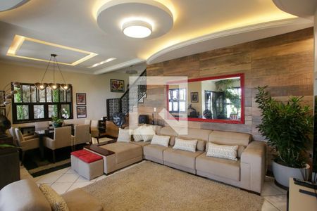 Sala de casa de condomínio à venda com 4 quartos, 396m² em Anil, Rio de Janeiro