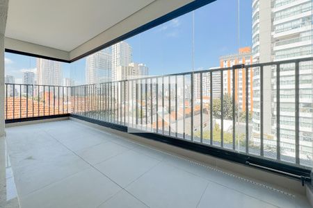 Varanda da Sala de apartamento à venda com 2 quartos, 69m² em Vila Mariana, São Paulo