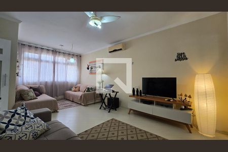 Sala de apartamento para alugar com 2 quartos, 110m² em Pompéia, Santos