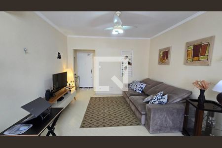 Detalhe Sala de apartamento para alugar com 2 quartos, 110m² em Pompéia, Santos