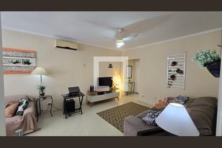 Sala de apartamento para alugar com 2 quartos, 110m² em Pompéia, Santos
