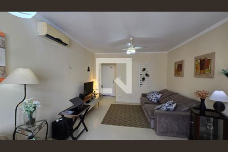 Sala de apartamento para alugar com 2 quartos, 110m² em Pompéia, Santos