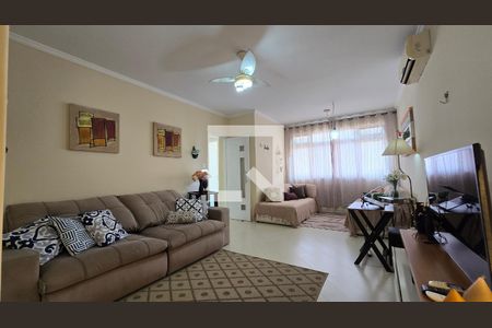 Sala de apartamento para alugar com 2 quartos, 110m² em Pompéia, Santos