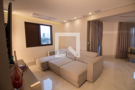 Sala de apartamento à venda com 3 quartos, 126m² em Brooklin Novo, São Paulo