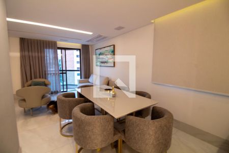 Sala de apartamento à venda com 3 quartos, 126m² em Brooklin Novo, São Paulo