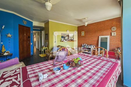 Sala de apartamento para alugar com 3 quartos, 86m² em Balneario Guarujá, Guarujá