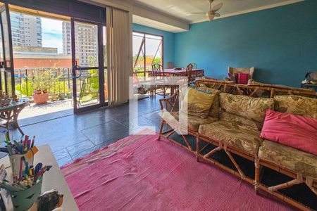 Sala de apartamento para alugar com 3 quartos, 86m² em Balneario Guarujá, Guarujá