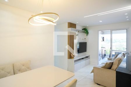 Sala de apartamento à venda com 3 quartos, 75m² em Jardim Paramount, São Bernardo do Campo