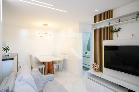 Sala de apartamento à venda com 3 quartos, 75m² em Jardim Paramount, São Bernardo do Campo