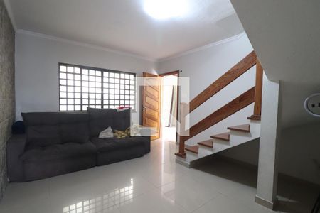 Sala de casa à venda com 3 quartos, 137m² em Jardim Ipanema, Santo André