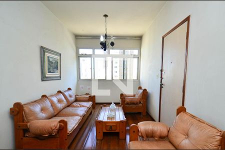 Sala de apartamento à venda com 3 quartos, 83m² em Carmo, Belo Horizonte