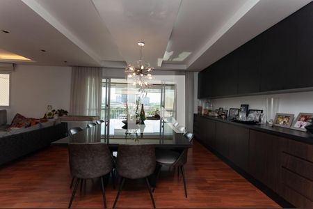 Sala de Jantar de apartamento para alugar com 3 quartos, 132m² em Várzea da Barra Funda, São Paulo