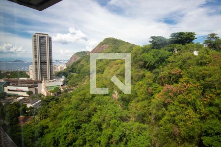 Vista da Sala/Sala de jantar de apartamento à venda com 4 quartos, 100m² em Botafogo, Rio de Janeiro