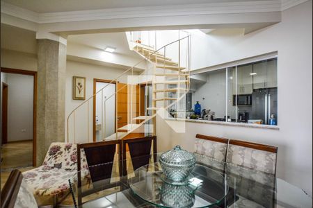 Sala de Jantar de apartamento à venda com 4 quartos, 340m² em Vila Assunção, Santo André