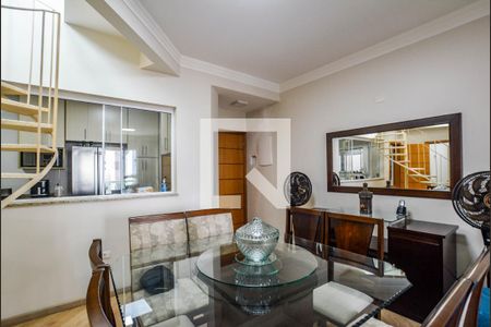 Sala de Jantar de apartamento à venda com 4 quartos, 340m² em Vila Assunção, Santo André