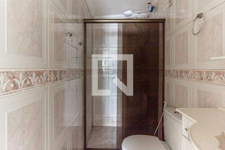 Banheiro de kitnet/studio para alugar com 1 quarto, 28m² em Campos Elíseos, São Paulo