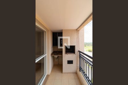 Sacada com Churrasqueira de apartamento para alugar com 3 quartos, 135m² em Vila Brandina, Campinas