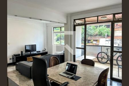 Sala de apartamento à venda com 4 quartos, 136m² em Coracao de Jesus, Belo Horizonte