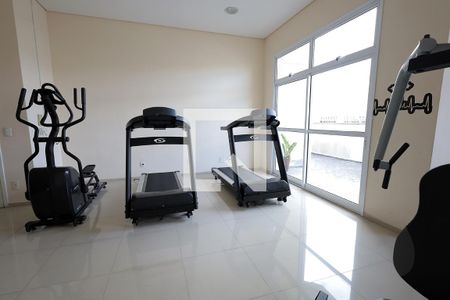 Área comum - Academia de apartamento à venda com 2 quartos, 75m² em Vila Camilópolis, Santo André