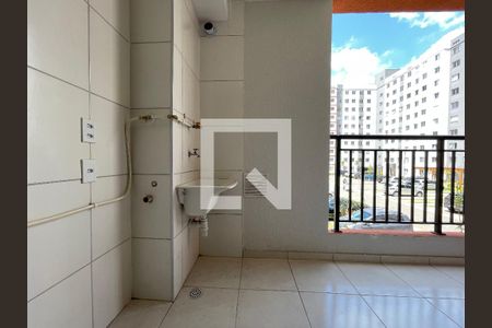 Área de Serviço de apartamento para alugar com 2 quartos, 42m² em Jaguaré, São Paulo