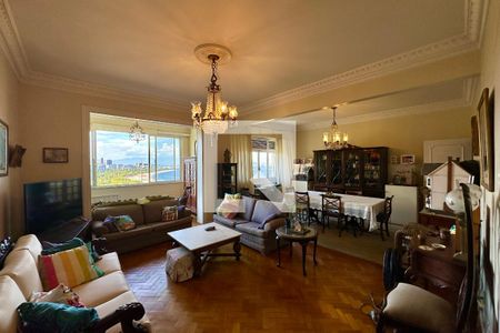 Sala de apartamento à venda com 4 quartos, 230m² em Flamengo, Rio de Janeiro