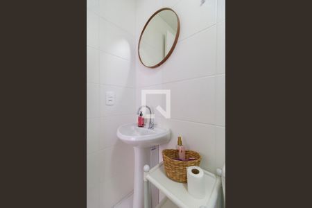 Suíte - Banheiro de apartamento para alugar com 1 quarto, 27m² em Jardim Caravelas, São Paulo