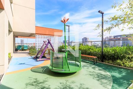 Área comum - Playground de kitnet/studio para alugar com 1 quarto, 25m² em Santo Amaro, São Paulo