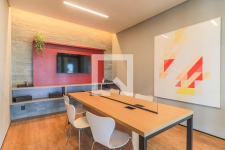 Área Comum - Coworking de kitnet/studio para alugar com 1 quarto, 25m² em Santo Amaro, São Paulo
