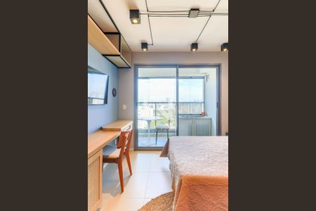 Sala/Quarto de kitnet/studio para alugar com 1 quarto, 25m² em Santo Amaro, São Paulo